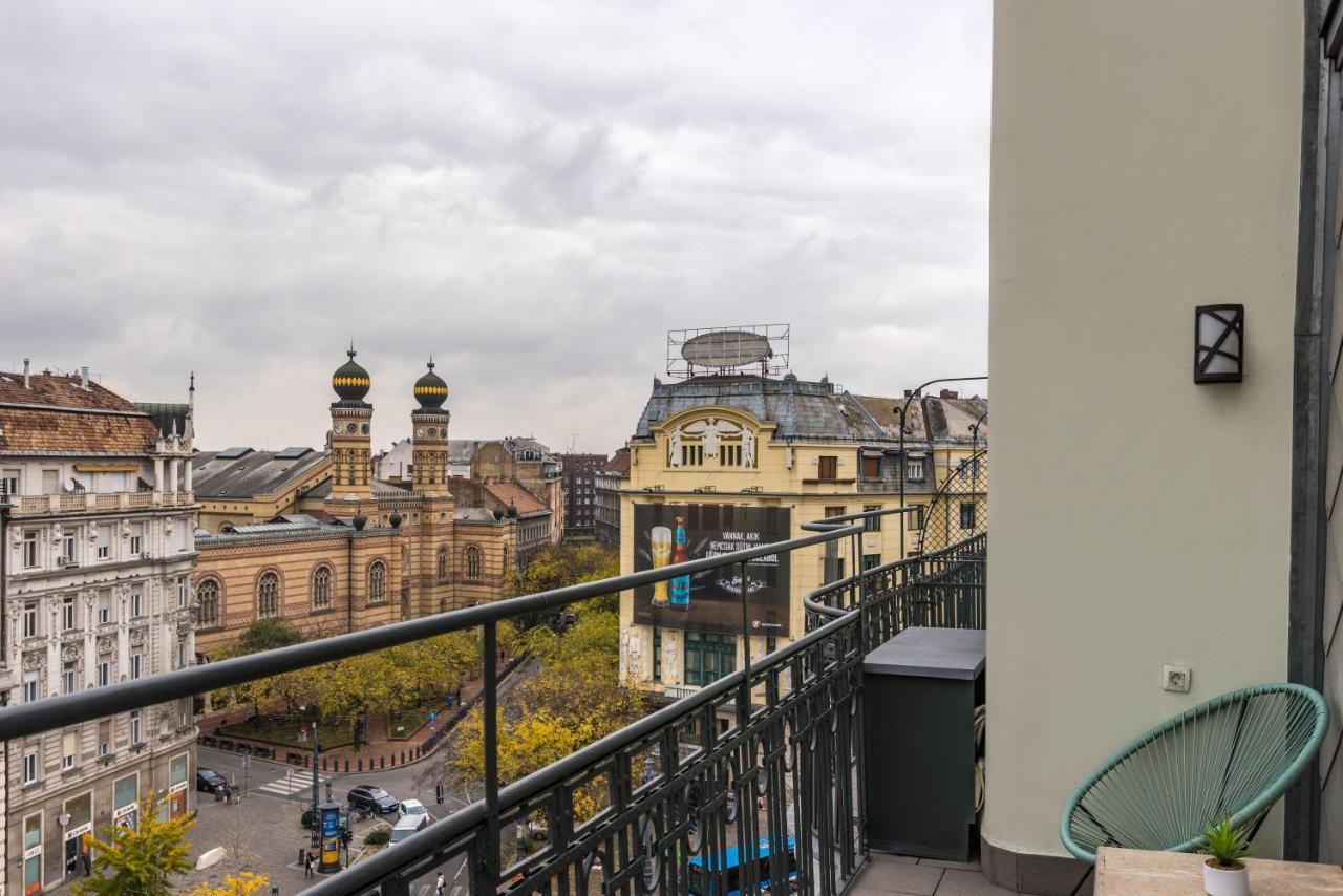 Panoramic Smart Penthouse Central View Of Grand Synagogue Apartment Budapest Ngoại thất bức ảnh